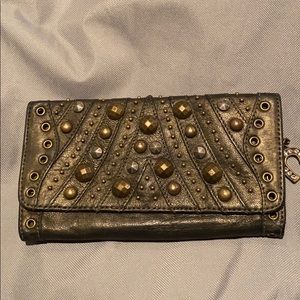 Betsy Johnson leather wallet